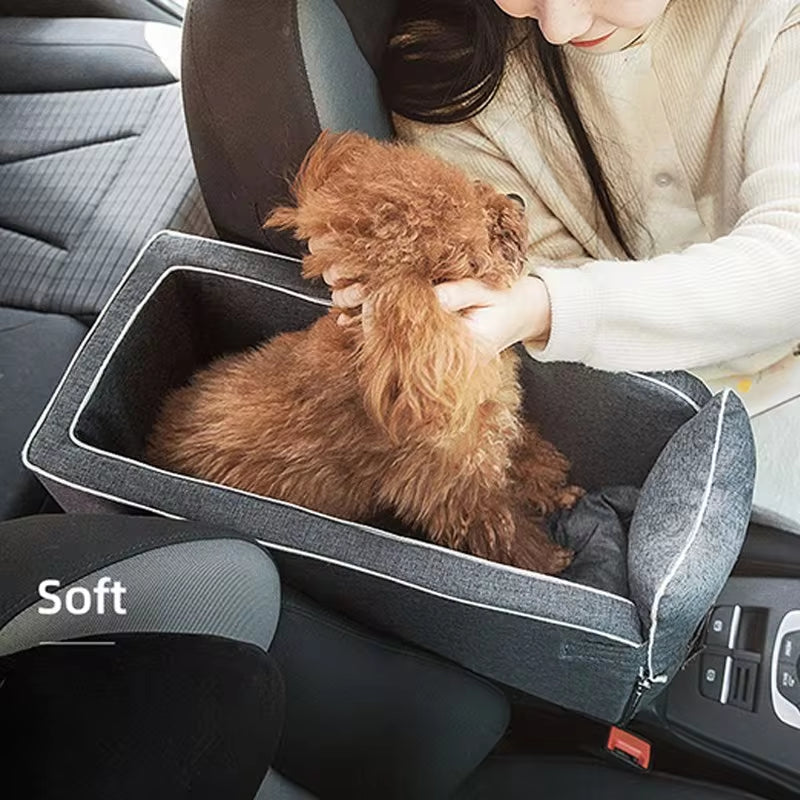 Asiento De Coche Portátil Para Perros Y Gatos