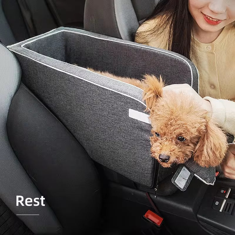 Asiento De Coche Portátil Para Perros Y Gatos