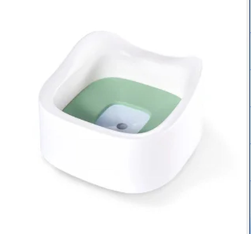 Pet Dog Cat Bowl Floating Bowl Water Drinker Not Wet Mouth Splash Water Cat Bowl Not Sprinkler Water Dispenser Portable Dog Bowl