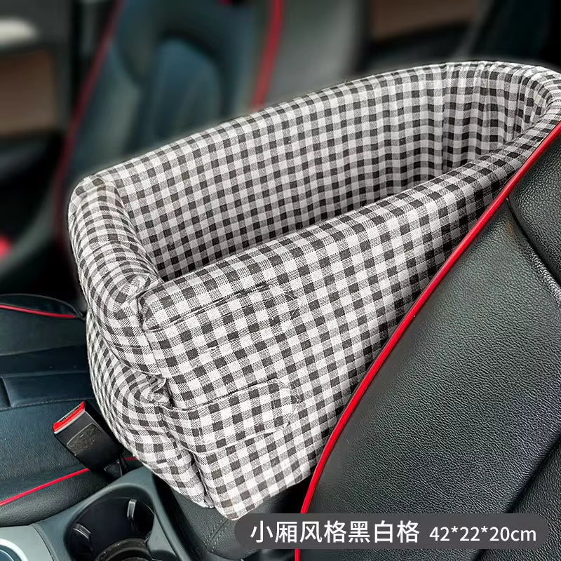 Asiento De Coche Portátil Para Perros Y Gatos