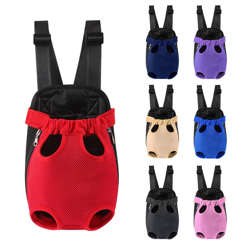 Mochila Transportadora Para Mascotas Doble Tirante