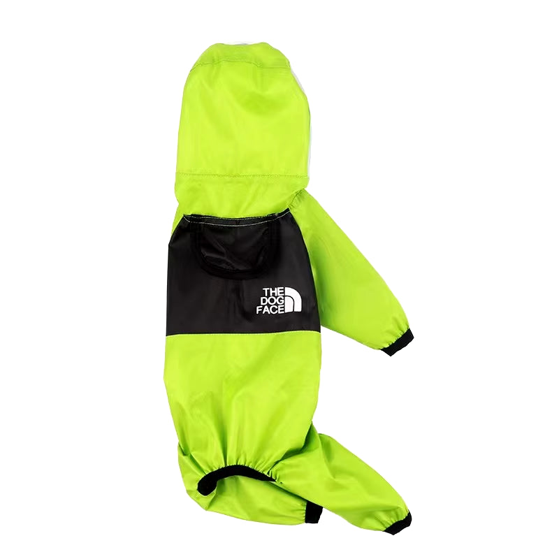 Chubasquero Impermeable Transparente Con Capucha Para Perro