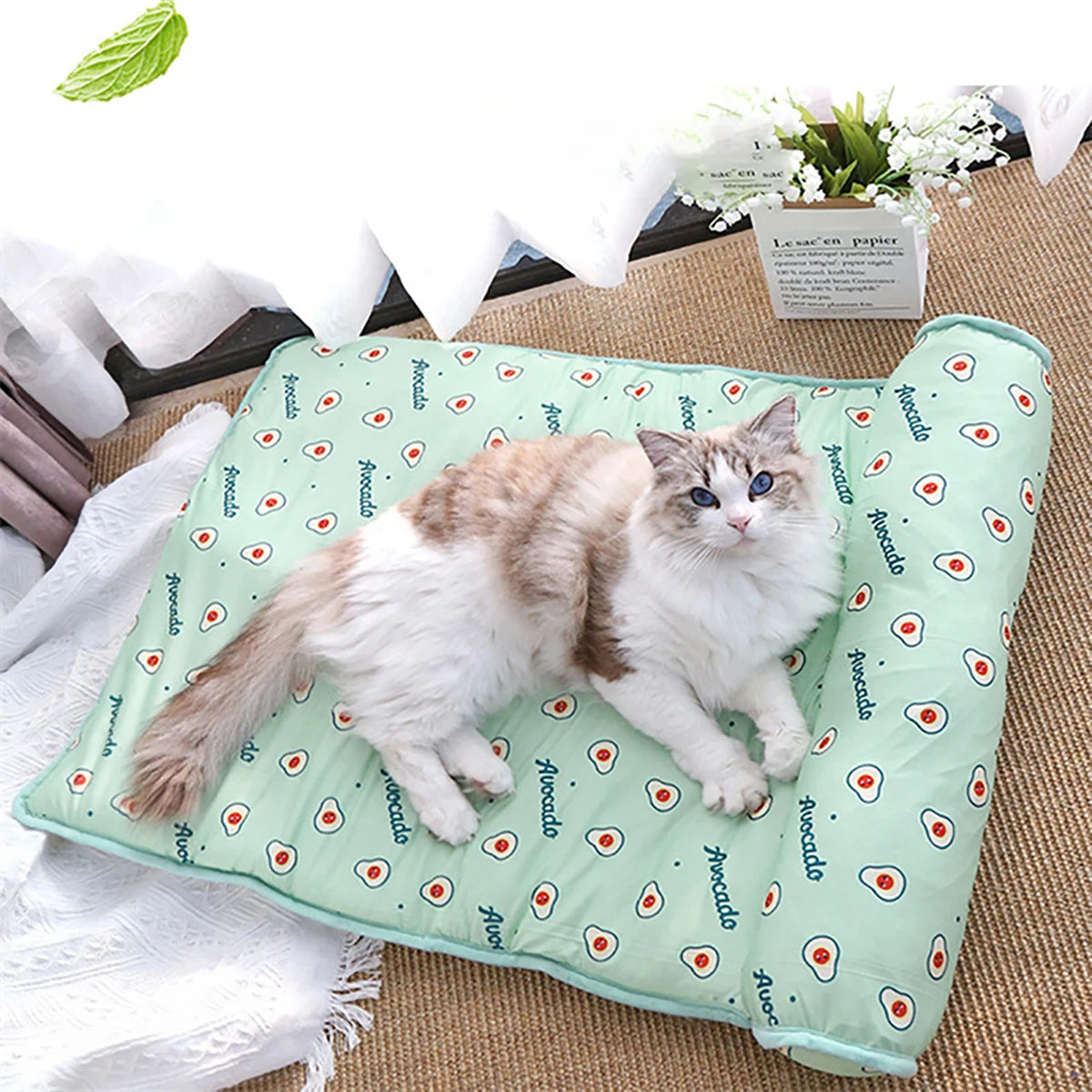 Alfombrilla Refrescante De Verano Para Perros Y Gatos