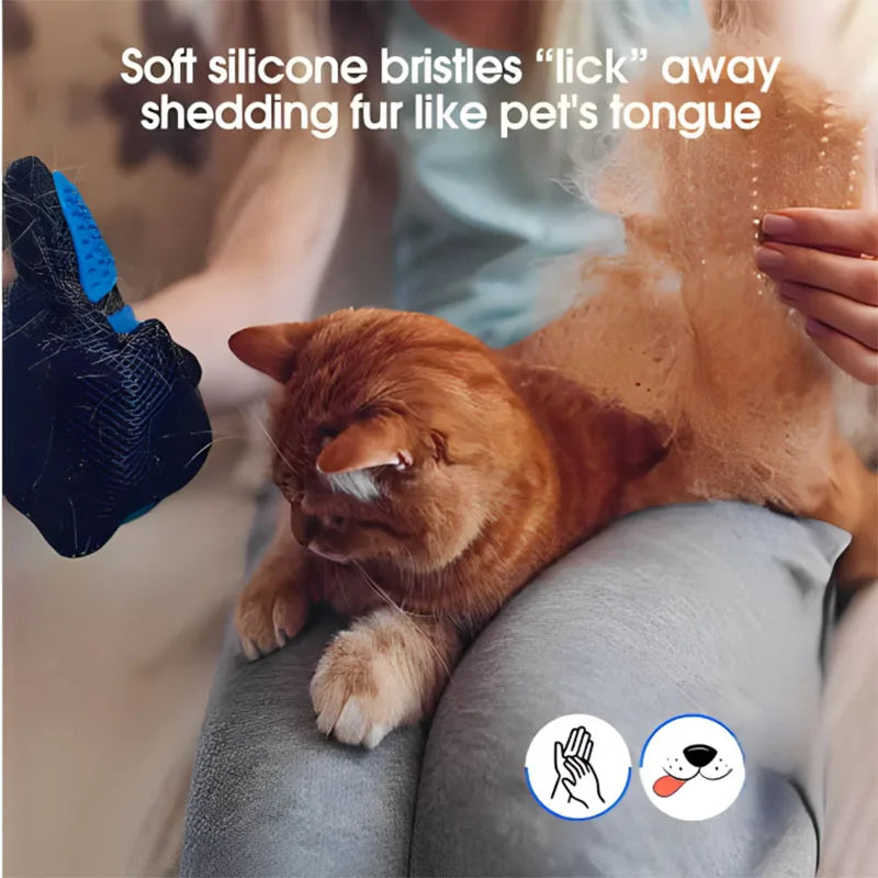 Silicone Deshedding Grooming Glove