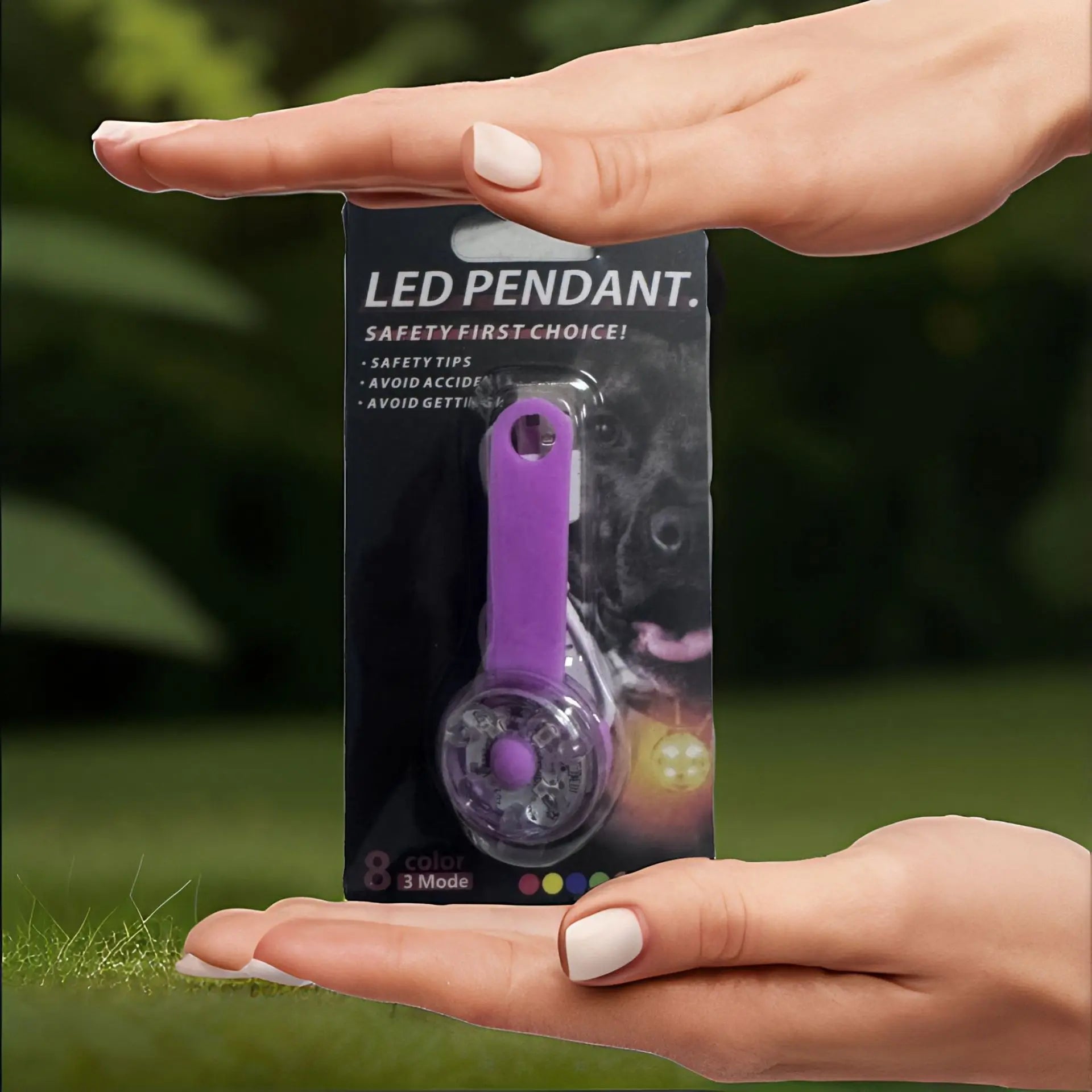 Colgante LED de seguridad para mascotas