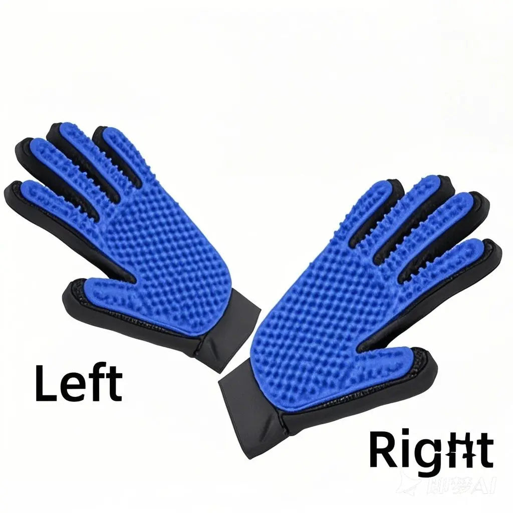 Silicone Deshedding Grooming Glove