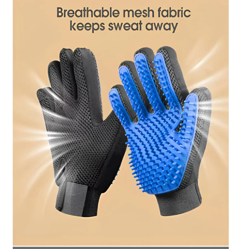 Silicone Deshedding Grooming Glove