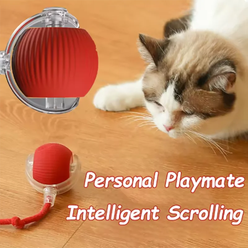 Smart Interactive Ball for Cats