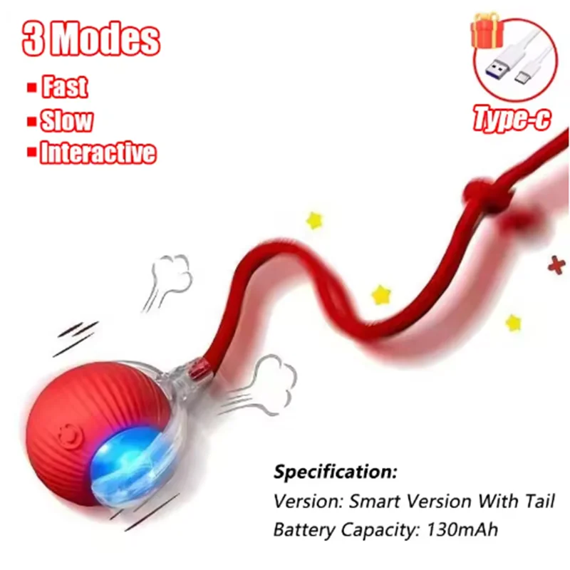 Smart Interactive Ball for Cats