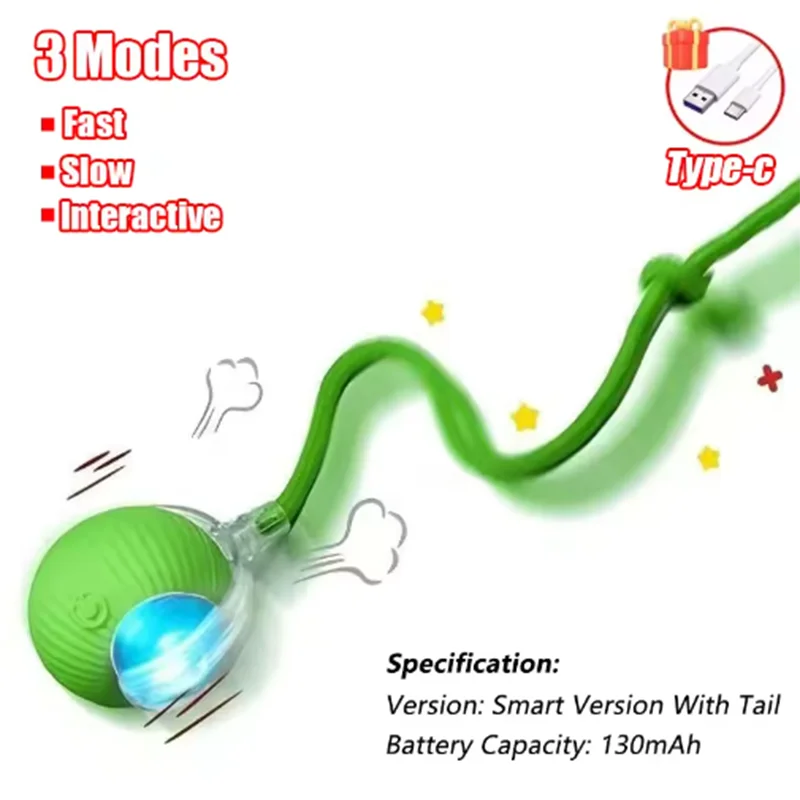 Smart Interactive Ball for Cats
