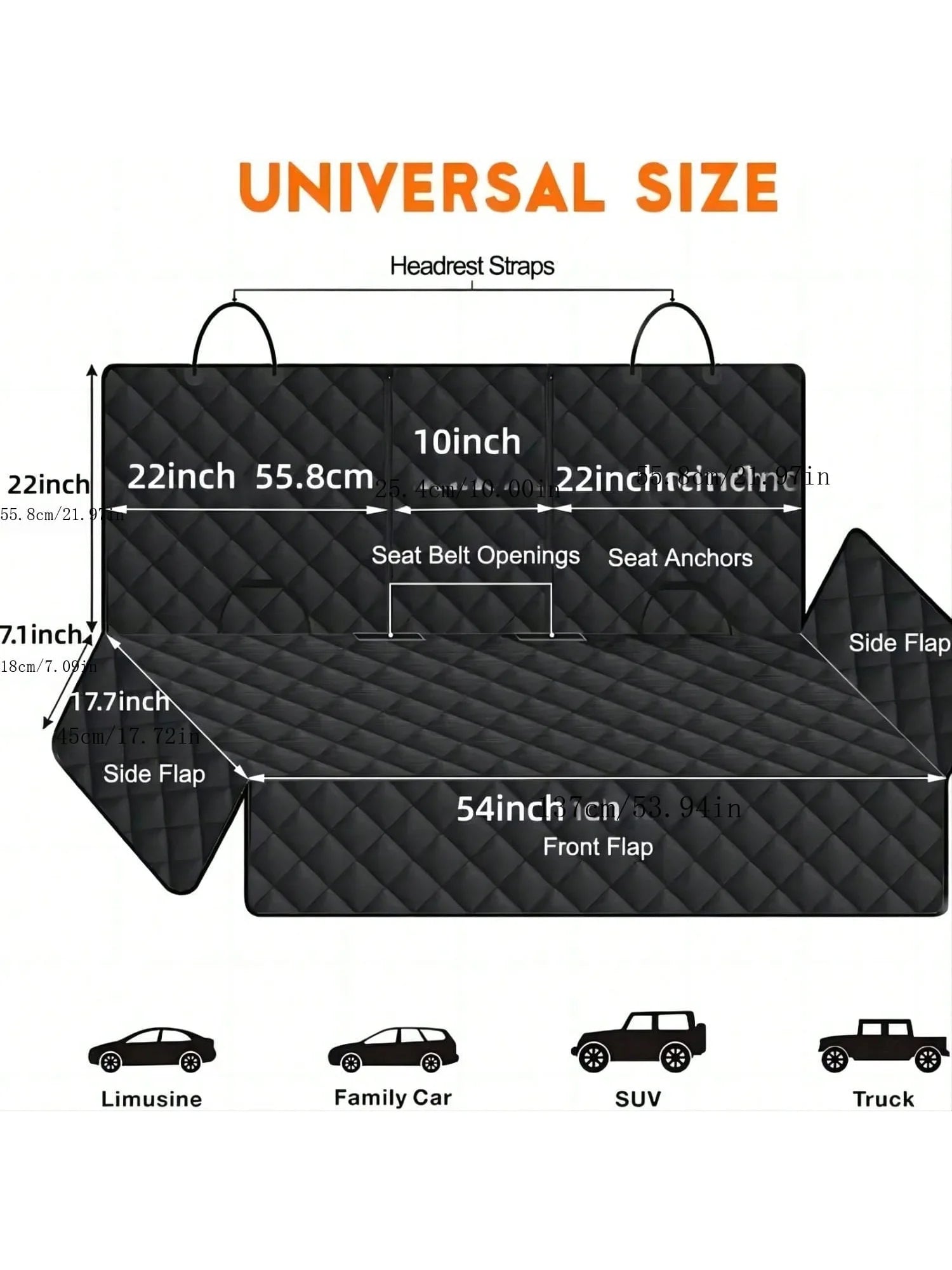 Funda protectora para el asiento del coche para mascotas