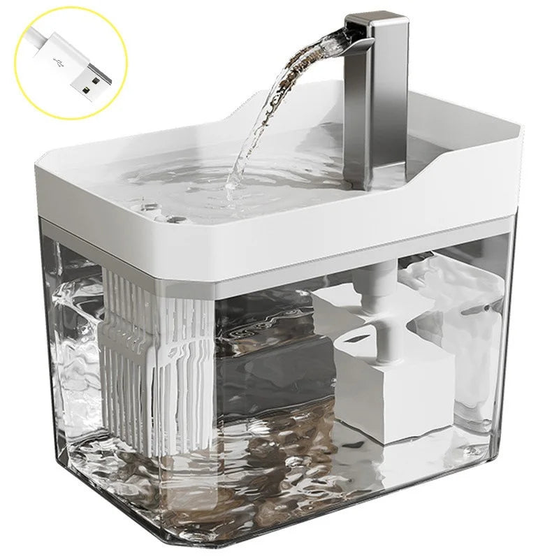 Fuente de agua automática para mascotas