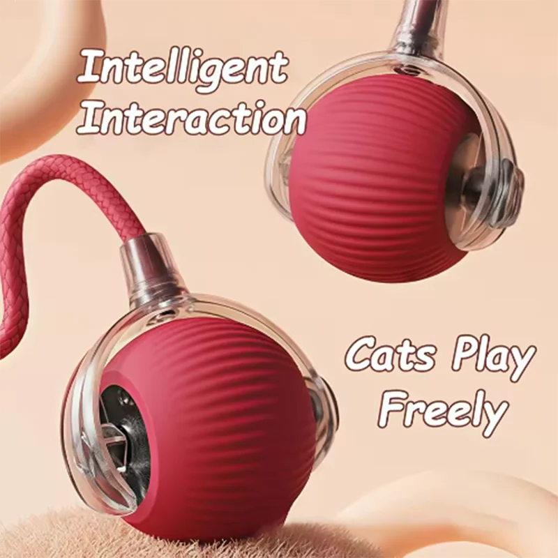 Smart Interactive Ball for Cats