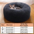 Anti-Anxiety Donut Bed for Dogs and Cats
