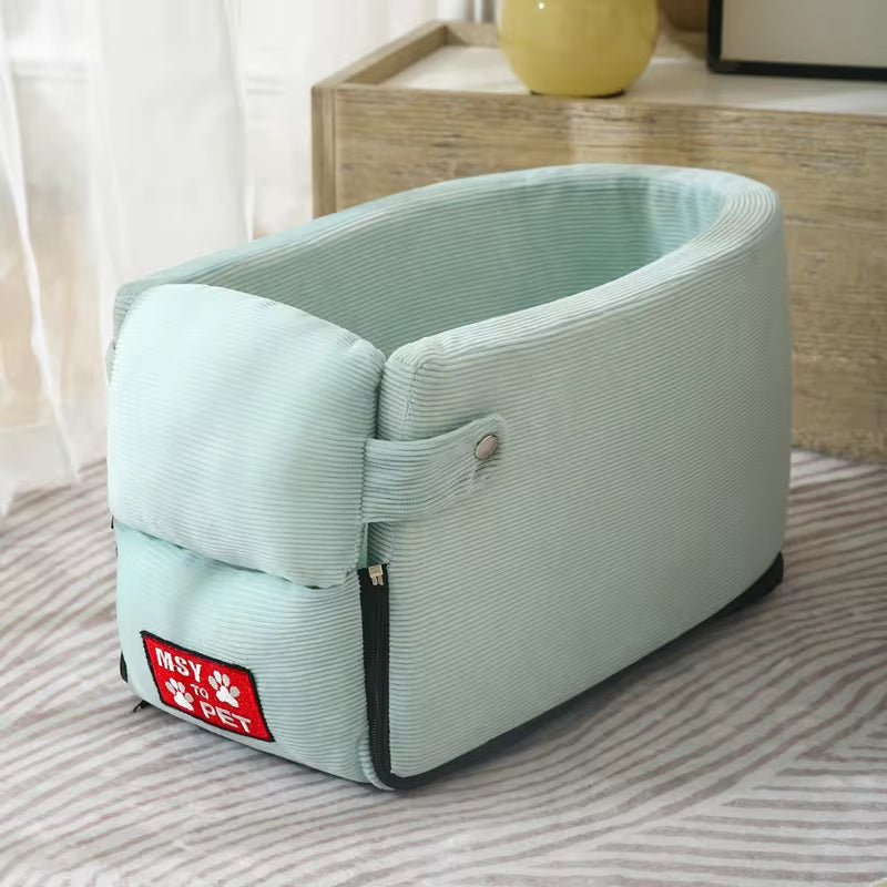 Asiento De Coche Portátil Para Perros Y Gatos