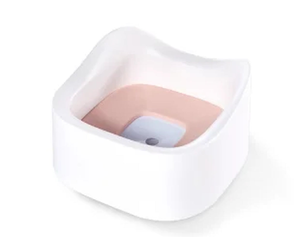 Pet Dog Cat Bowl Floating Bowl Water Drinker Not Wet Mouth Splash Water Cat Bowl Not Sprinkler Water Dispenser Portable Dog Bowl