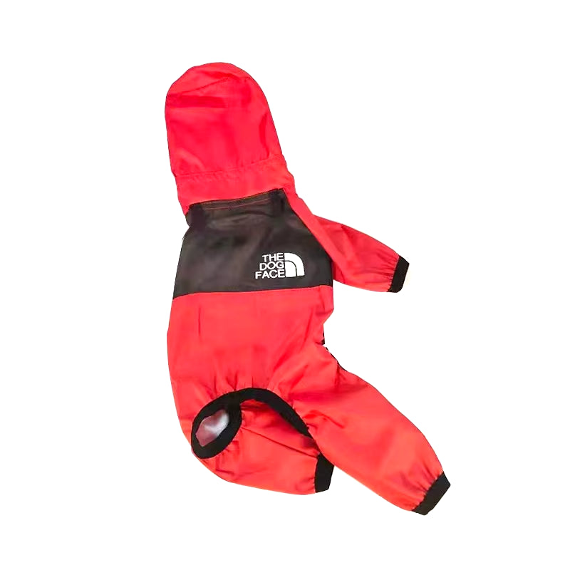 Chubasquero Impermeable Transparente Con Capucha Para Perro