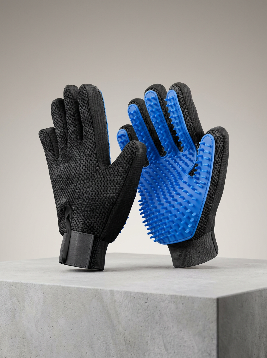 Silicone Deshedding Grooming Glove