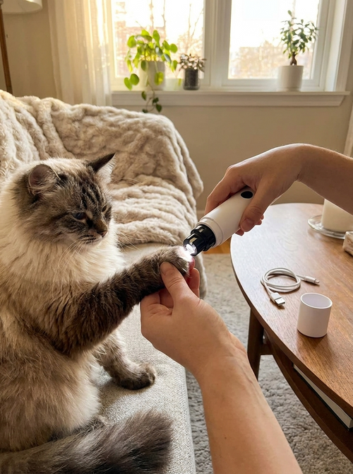 Electric Nail Trimmer for Pets